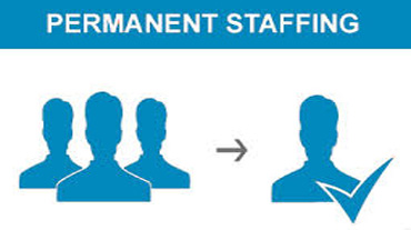 Team members collaborating in an office